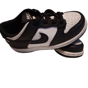 Nike Kids Black and White Sneakers